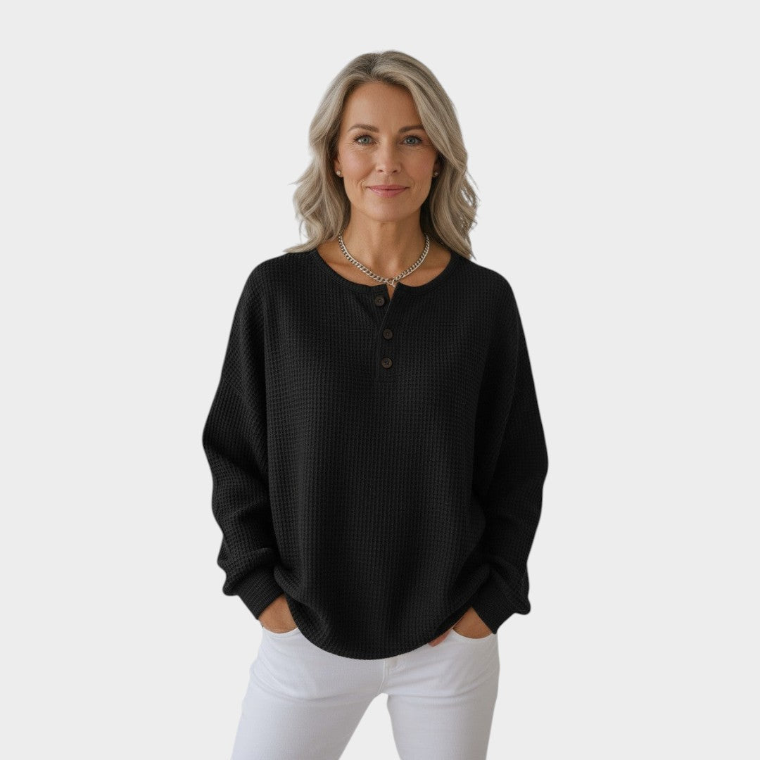 Hela | Suéter de Punto Waffle